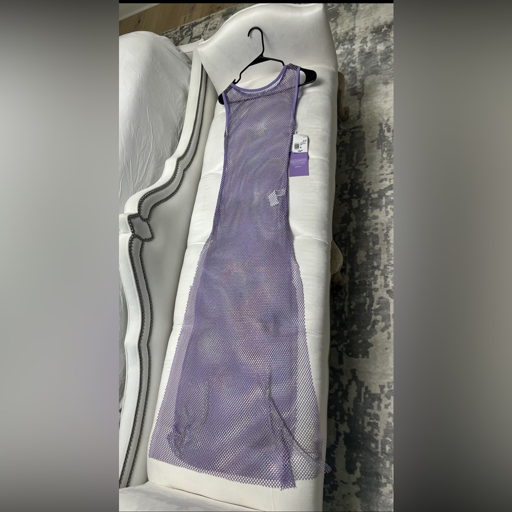 Forever 21 Lavender Mermaid Maxi Dress